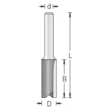 Фреза Dimar 1070465 пазовая D12x25 L57 Z2 хвостовик 8_S,1 070 465