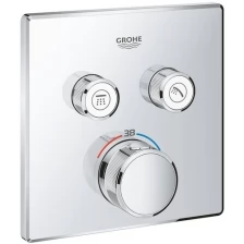 Верхняя монтажная панель Grohe Grohtherm SmartControl 29124000