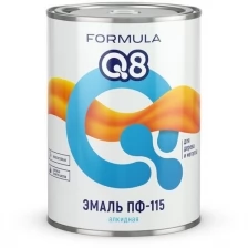 Эмаль ПФ-115 алкидная Formula Q8, глянцевая, 1,9 кг, синяя