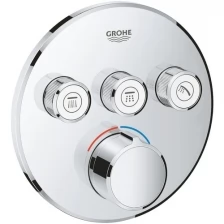 Смеситель для встраиваемого монтажа на 3 выхода Grohe SmartControl 29146 000 (29146000) хром