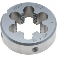 Плашка Bucovice(CzTool) 1/2" -14-G(BSP) HSSE 55° (A) 45x14мм DIN EN24231 292120