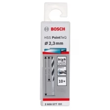 Сверло BOSCH HSS PointTeQ 2.3 мм 10шт