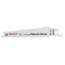 Сабельные пилки BOSCH S 511 DF Flexible for Wood+Metal 5 шт