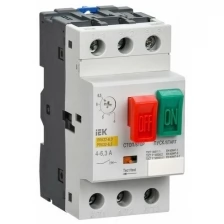 IEK Пускатель ПРК32-6.3 In6.3А Ir4-6.3А Ue 660В ИЭК DMS11-D63