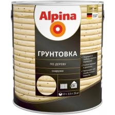 Alpina, Грунт- антисептик по дереву, 0,75 л