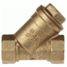 Фильтр косой латунный 1.1/4" в/в TeRma 33880