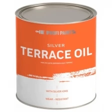 PROFIPAINTS Масло для террас, деревянной мебели и детских площадок ProfiPaints Silver Terrace Oil 0.9 л , Вишня