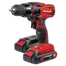 Дрель акк. Einhell TC-CD 18-2 Li (2x1,3Ah), 0-350/1250об/мин, 38Нм