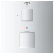 Термостат для душа GROHE Grohtherm Cube 24153 000 (24153000) хром