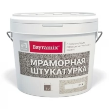 Штукатурка декоративная мраморная Bayramix (15кг) Royal White