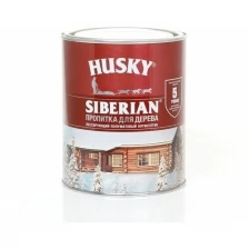 HUSKY SIBERIAN Пропитка для дерева полуматовая ореховое дерево* (0,9л)