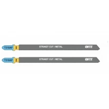 Полотна по металлу, Bimetal, фрезерованные, волнистые зубья, 132/106/1,2 мм (T318AF), 2 шт. FIT 40972