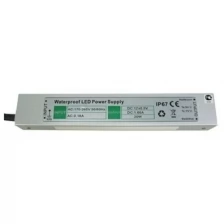 Ecola Блок питания для светодиодн. лент 12V 30W IP67 217х29х21 (герметичный) B7L030ESB (арт. 440718)