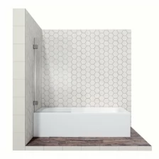 Душевая шторка Ambassador Bath Screens с распашной наружу дверью 16041101, 70 см