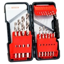 Набор сверл BOSCH HSS-G 18шт ToughBox D1-10